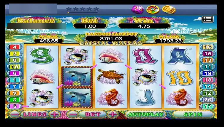 XE88 Crystal Waters reels with two dolphins stacked on reel two, a turtle, a seahorse and shells